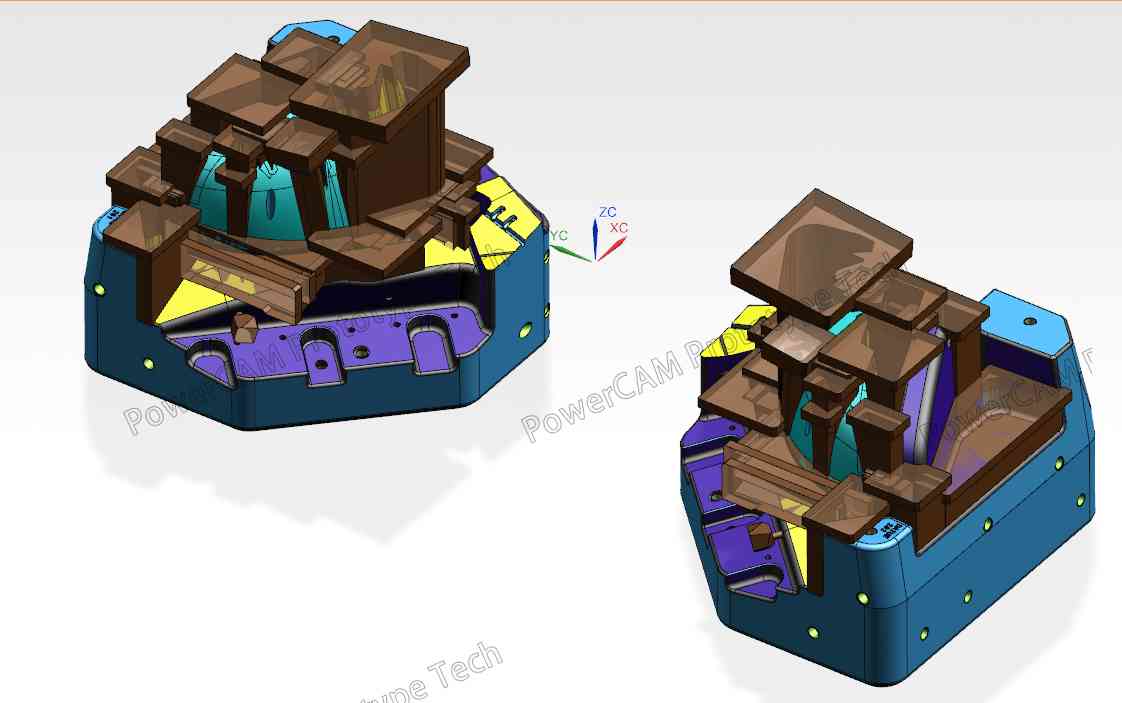 Electrode design for auto tooling